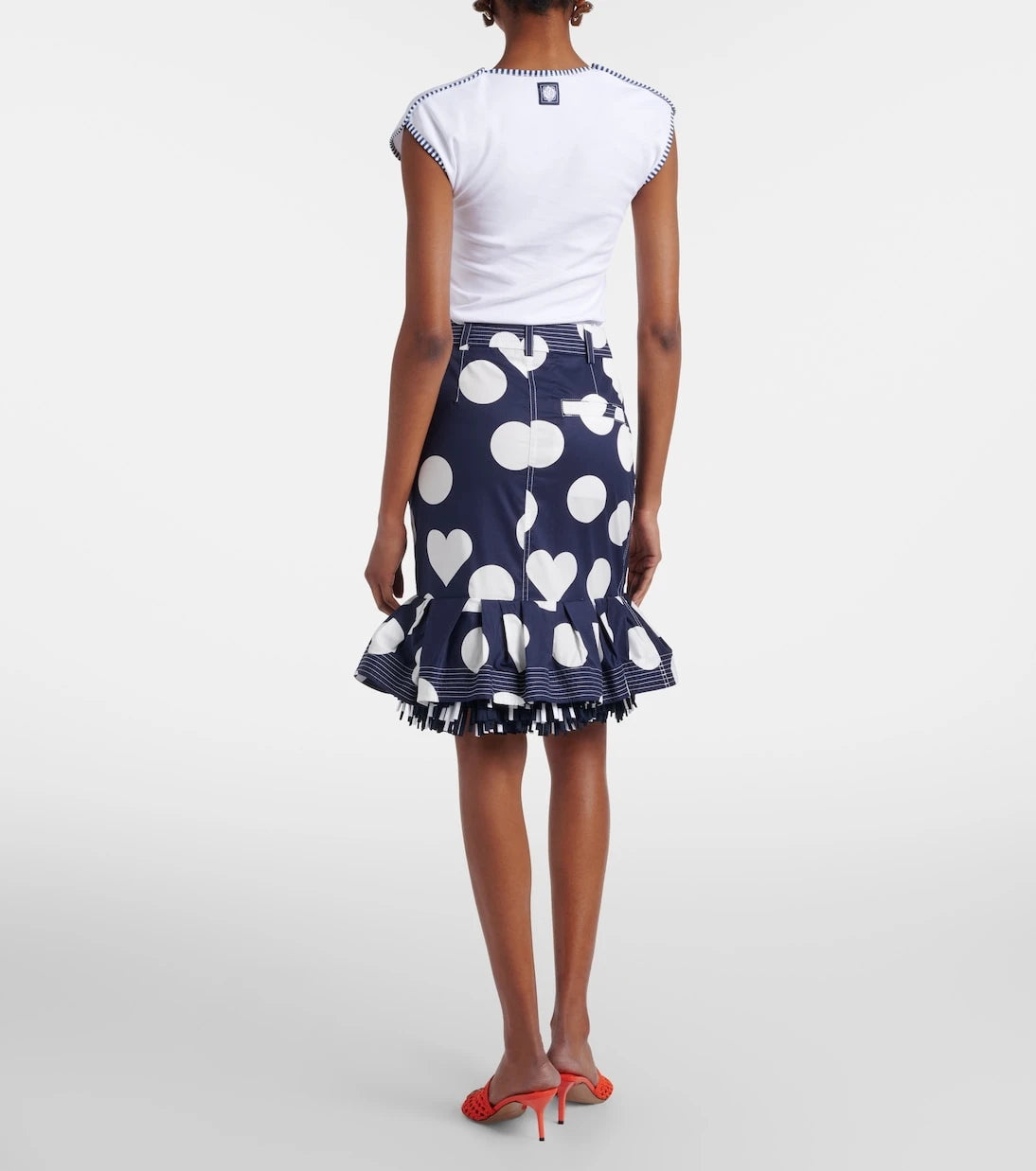 Jacquemus - Cabana printed cotton poplin miniskirt