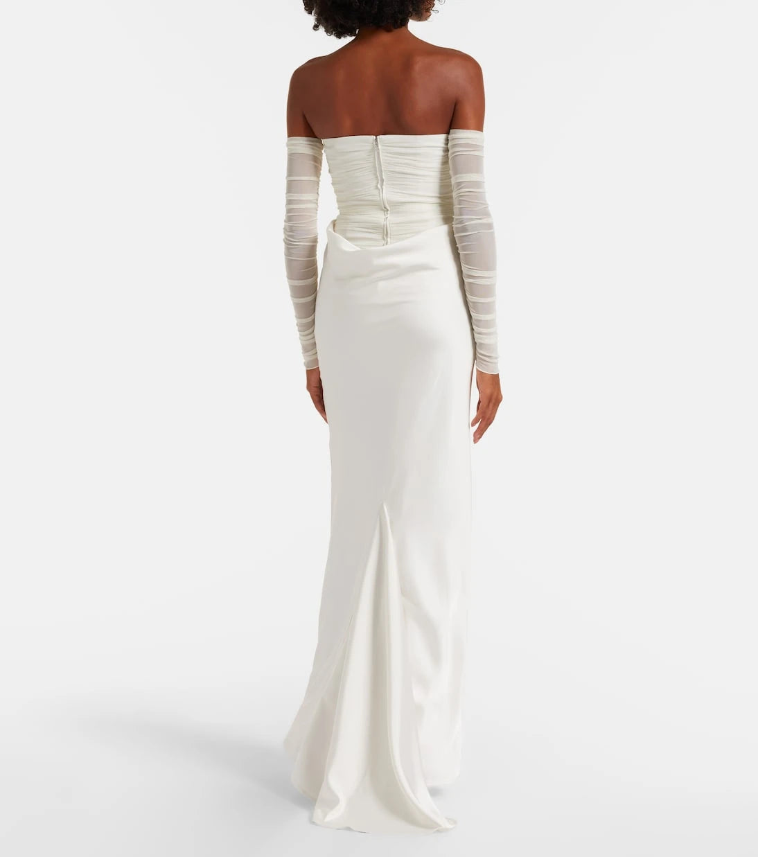 Rotate - Donatella draped gown