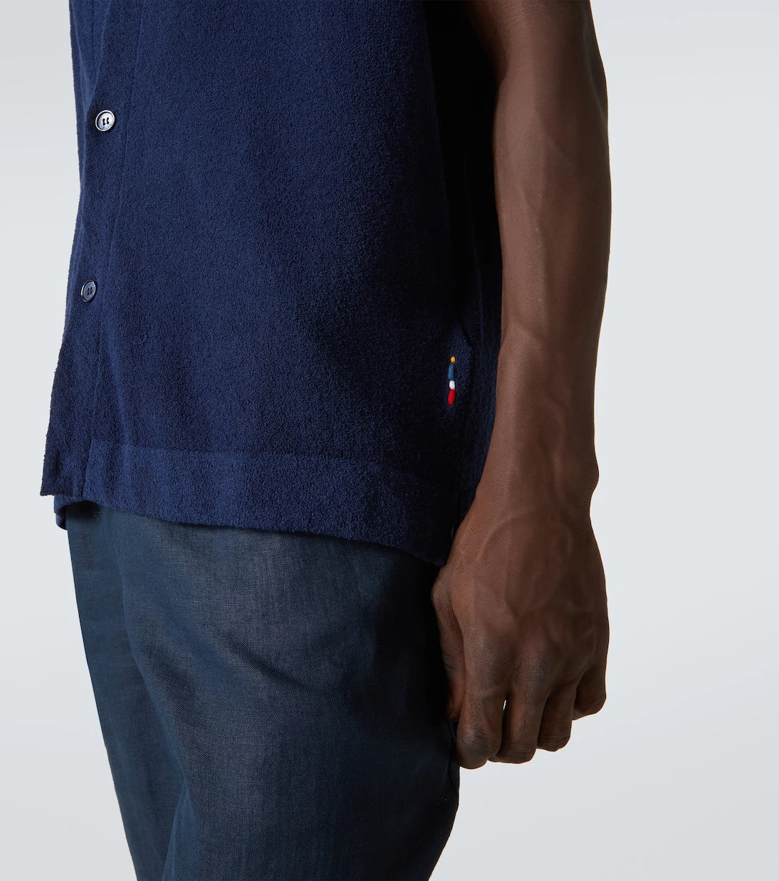 Orlebar Brown - Tiernan cotton-blend bouclé shirt