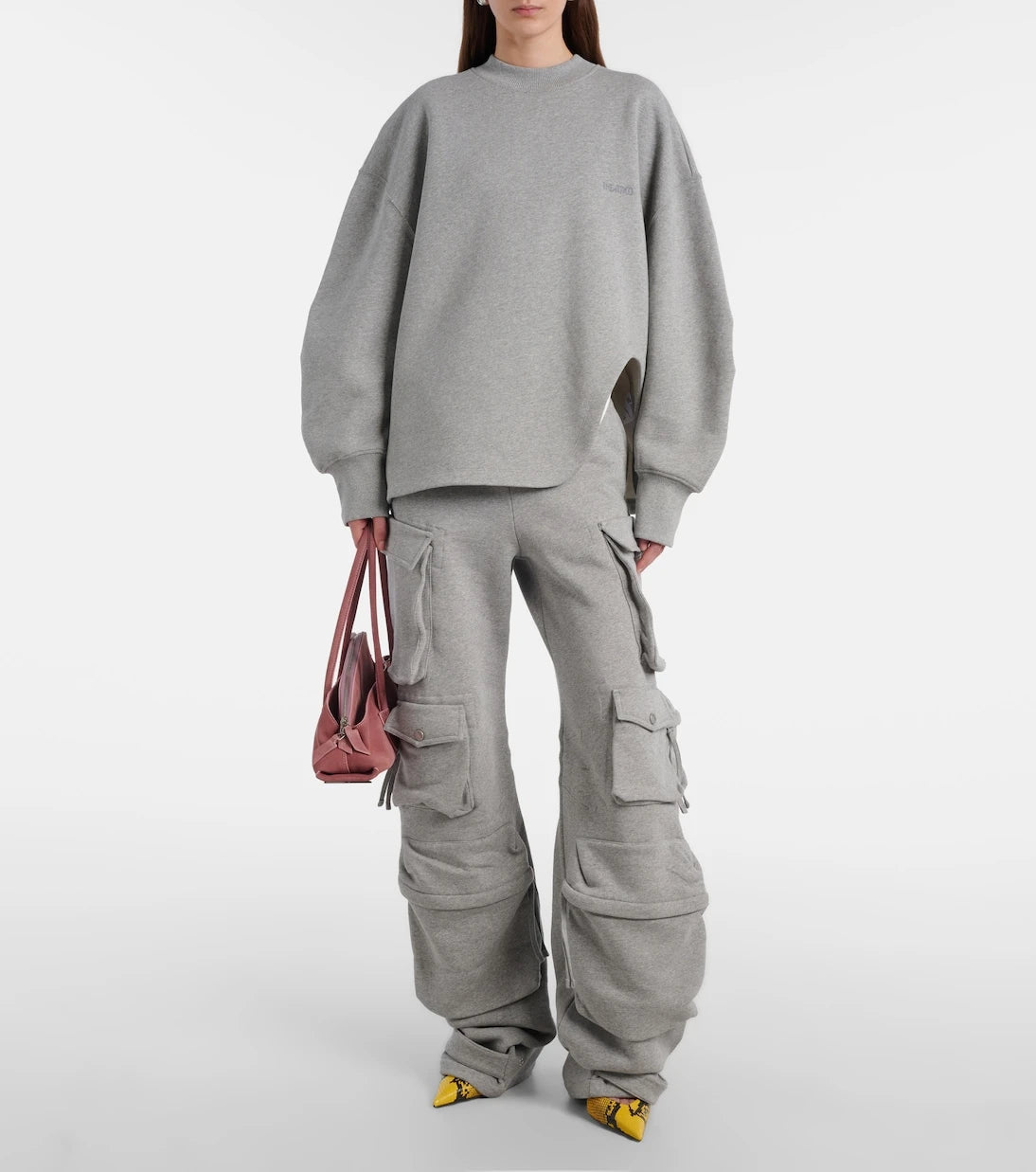 The Attico - Cotton jersey sweatpants