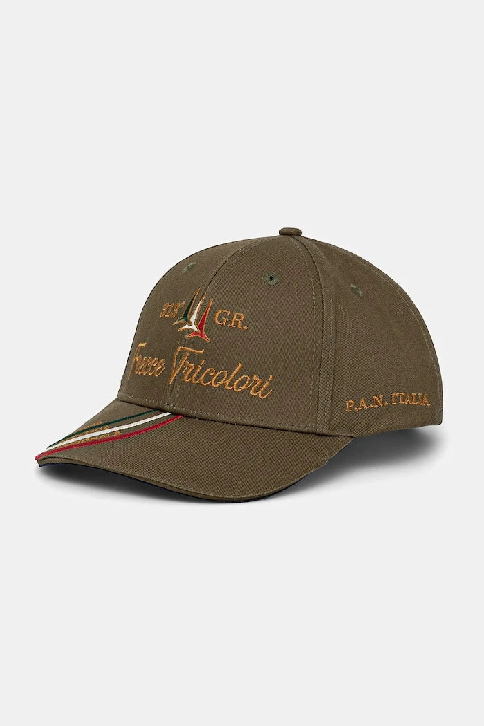 Памучна шапка с козирка Aeronautica Militare