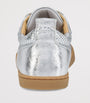 Christian Louboutin Silver Tutti Rui Metallic Leather Sneakers