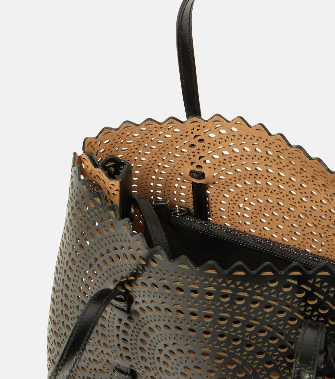 Alaïa - Le Mina 32 New Vienne leather tote bag