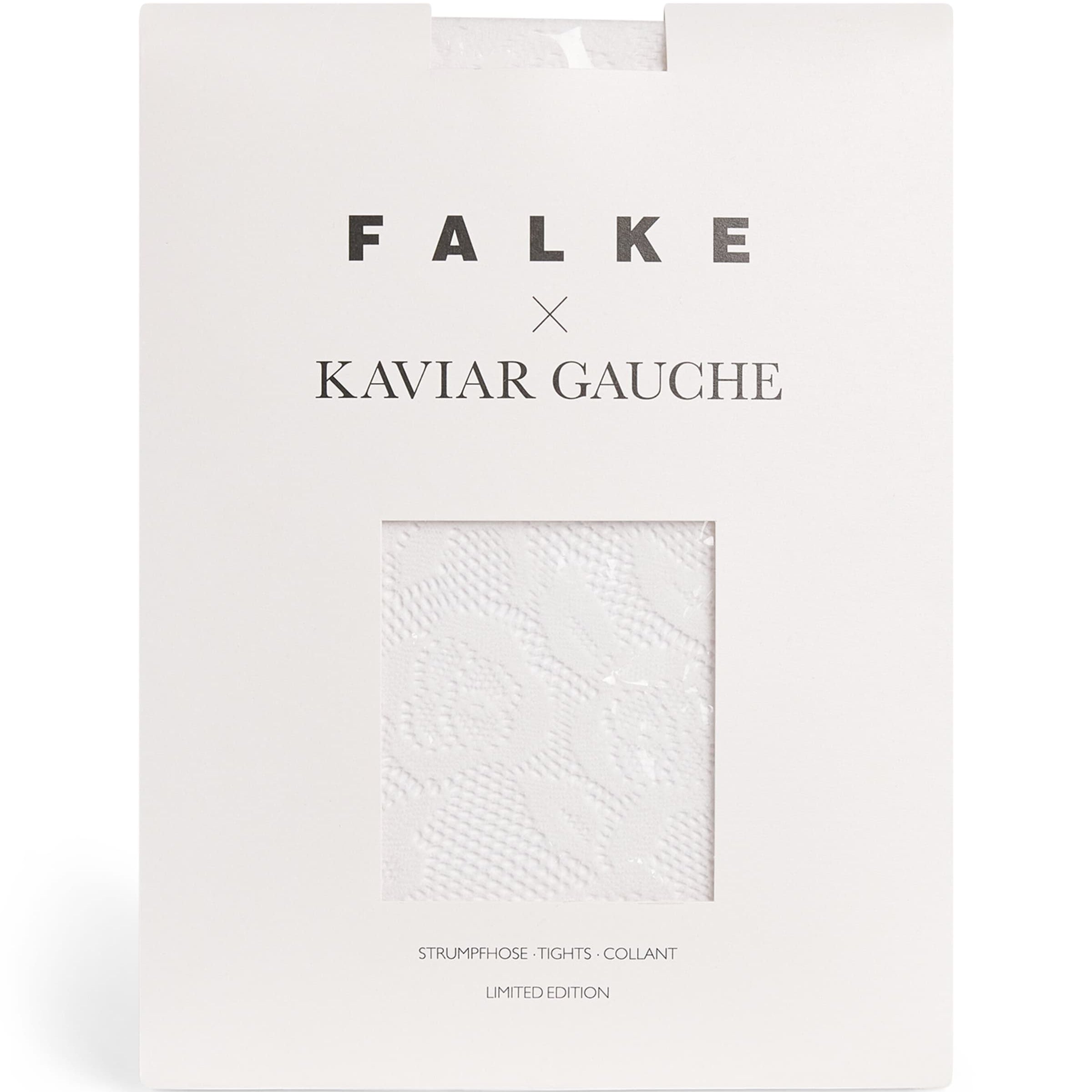 Falke White x Kaviar Gauche Lace Tights