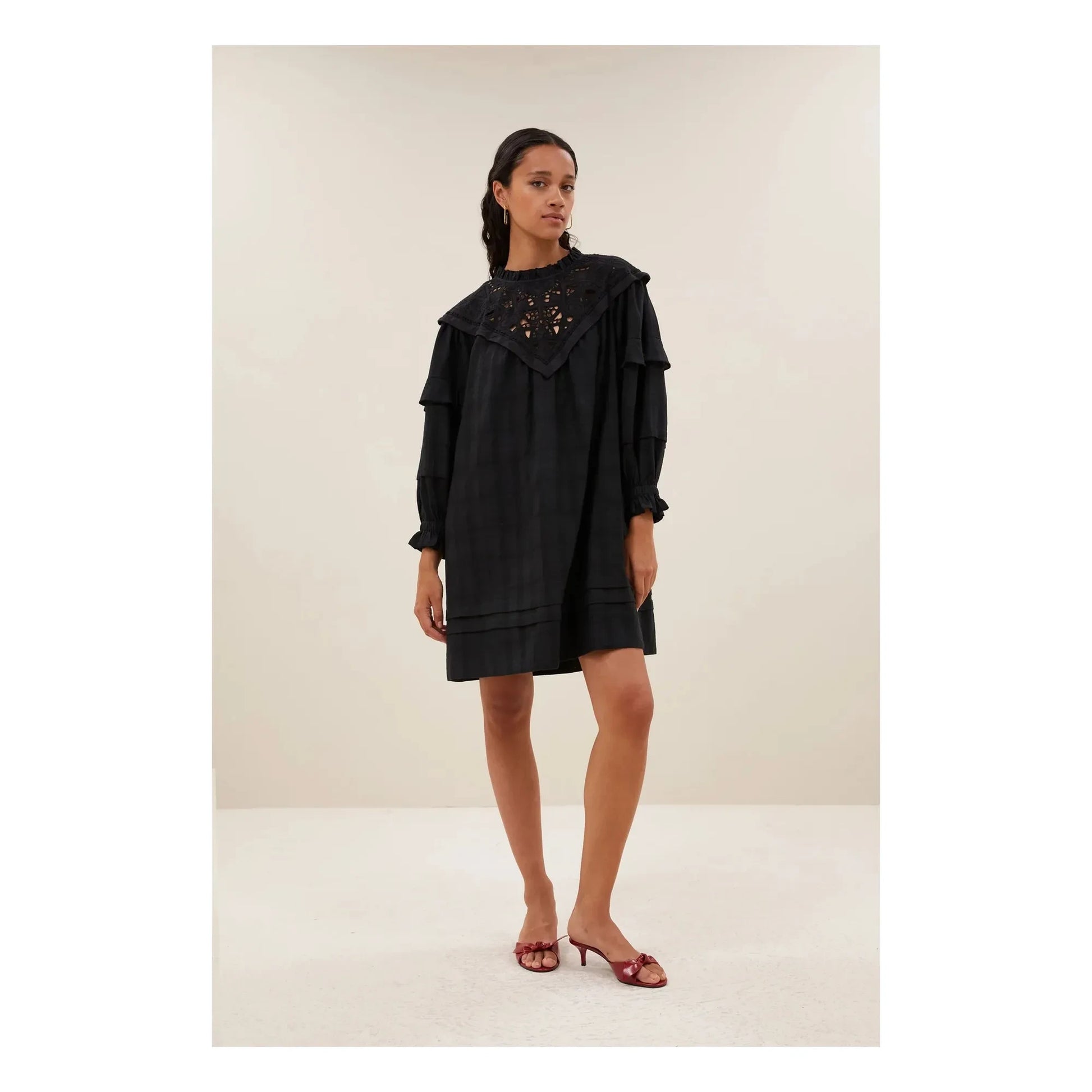 By Bar - Bowie Linen Dress | Black