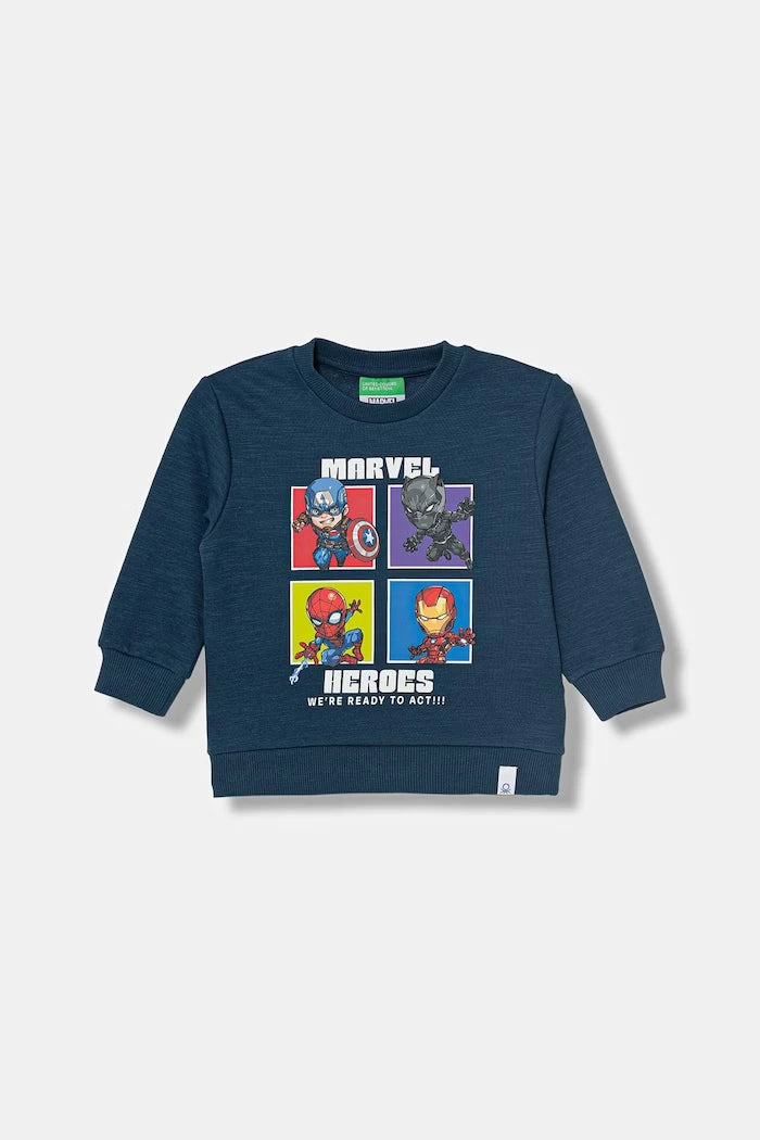 United Colors of Benetton суичър за деца с памук