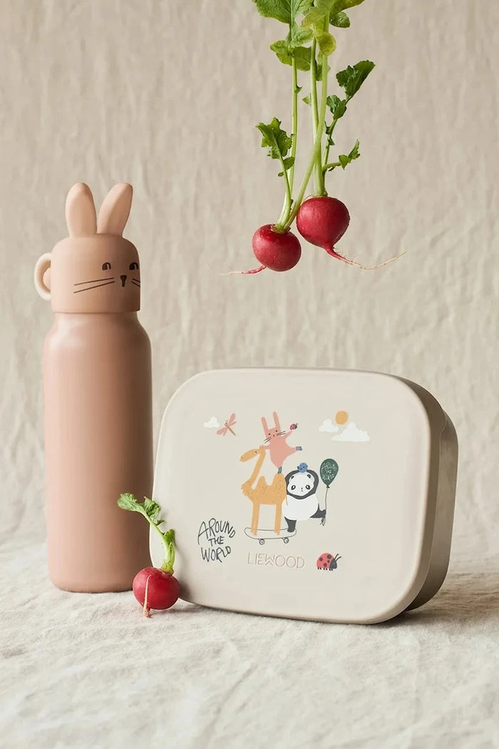 Бутилка за вода Liewood Falk Water Bottle With Rabbit Lid 350 ml
