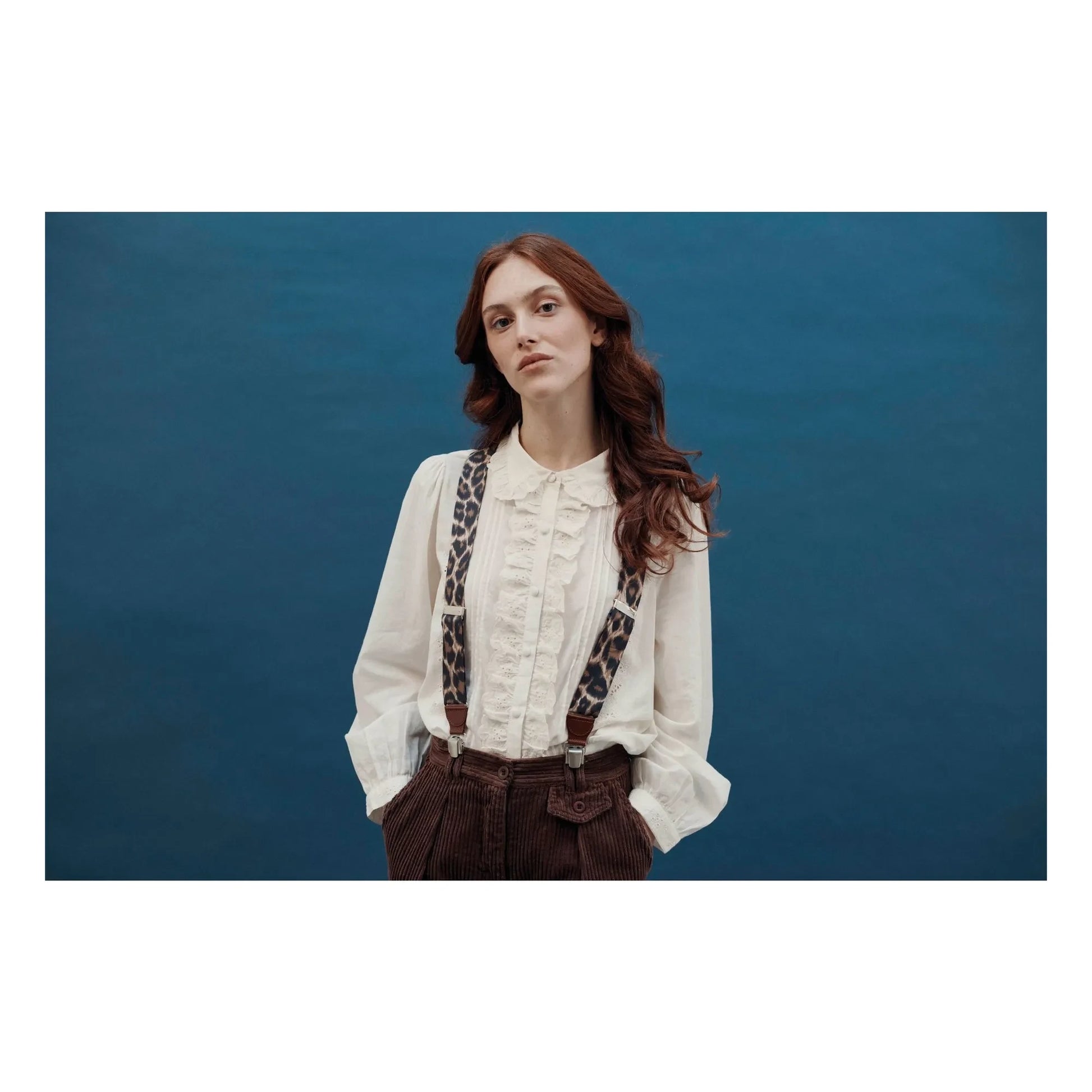 Emile et Ida - Charline Embroidered Blouse | Cream