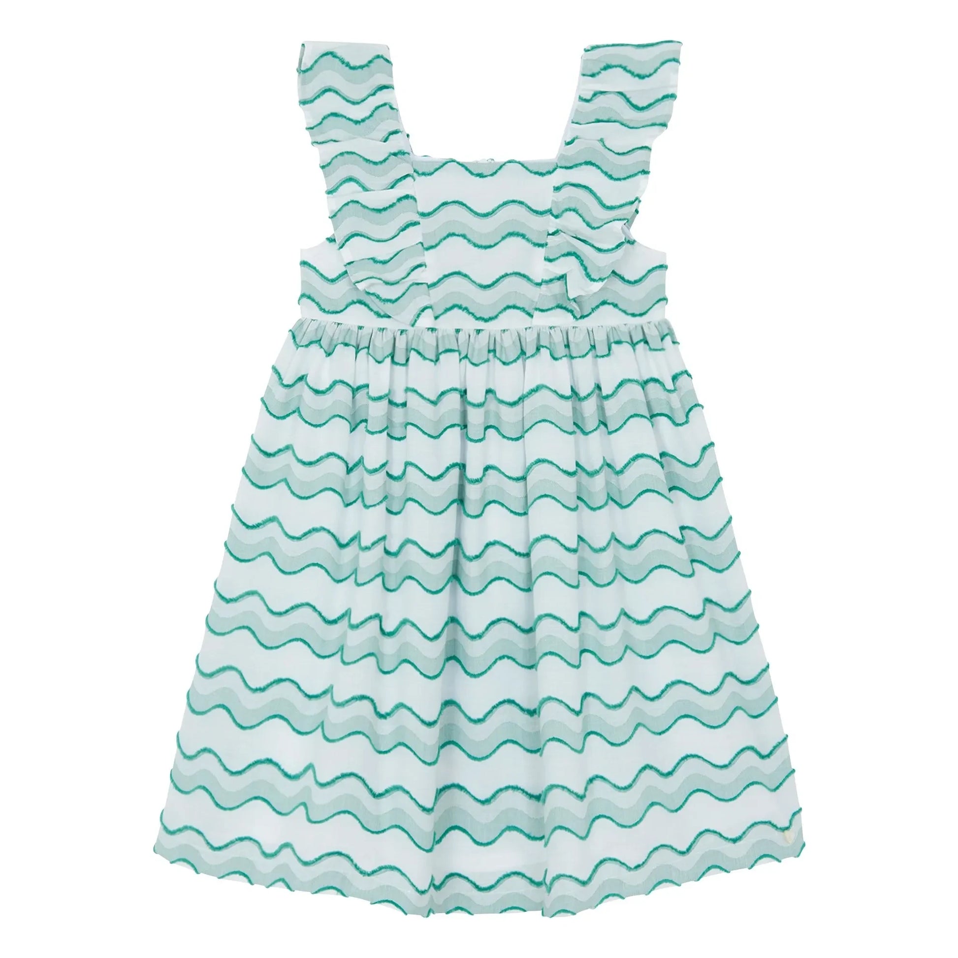 Tartine et Chocolat - Wave Dress | Green