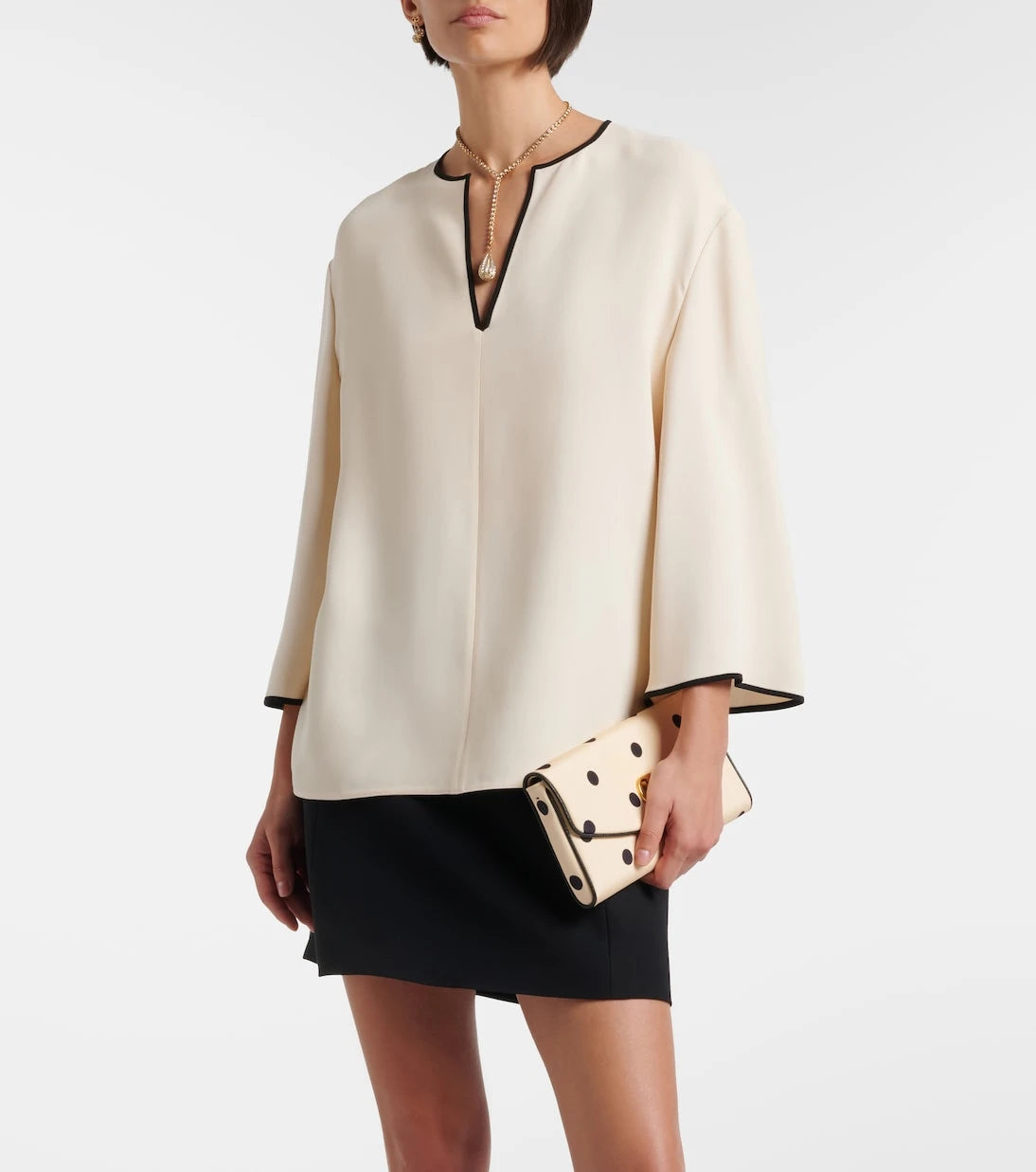 Valentino - Cady Couture top
