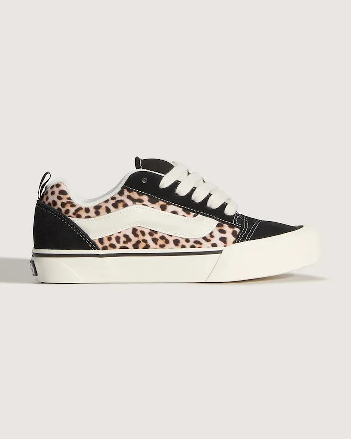 Vans Knu Skool Leopard Kadın Yüksek Sneaker