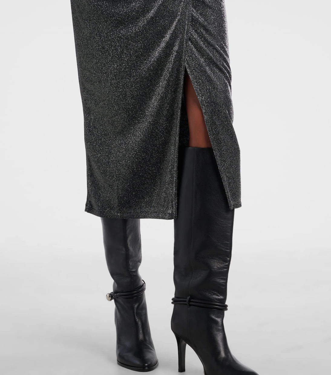 Marant Etoile - Jenisa draped gathered midi dress