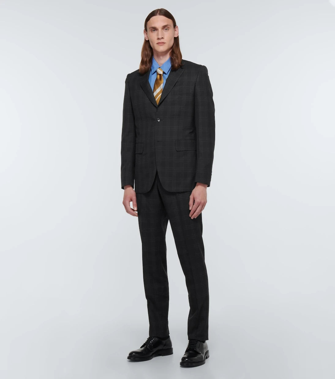 Comme des Garçons Homme Deux - Checked wool blazer