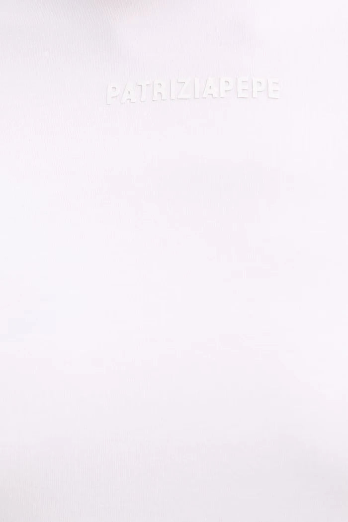 Patrizia Pepe Kadın Pamuklu Elastan Tişört