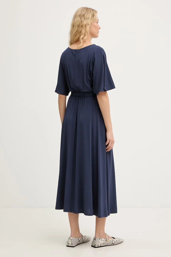 Weekend Max Mara рокля с вискоза DIVO