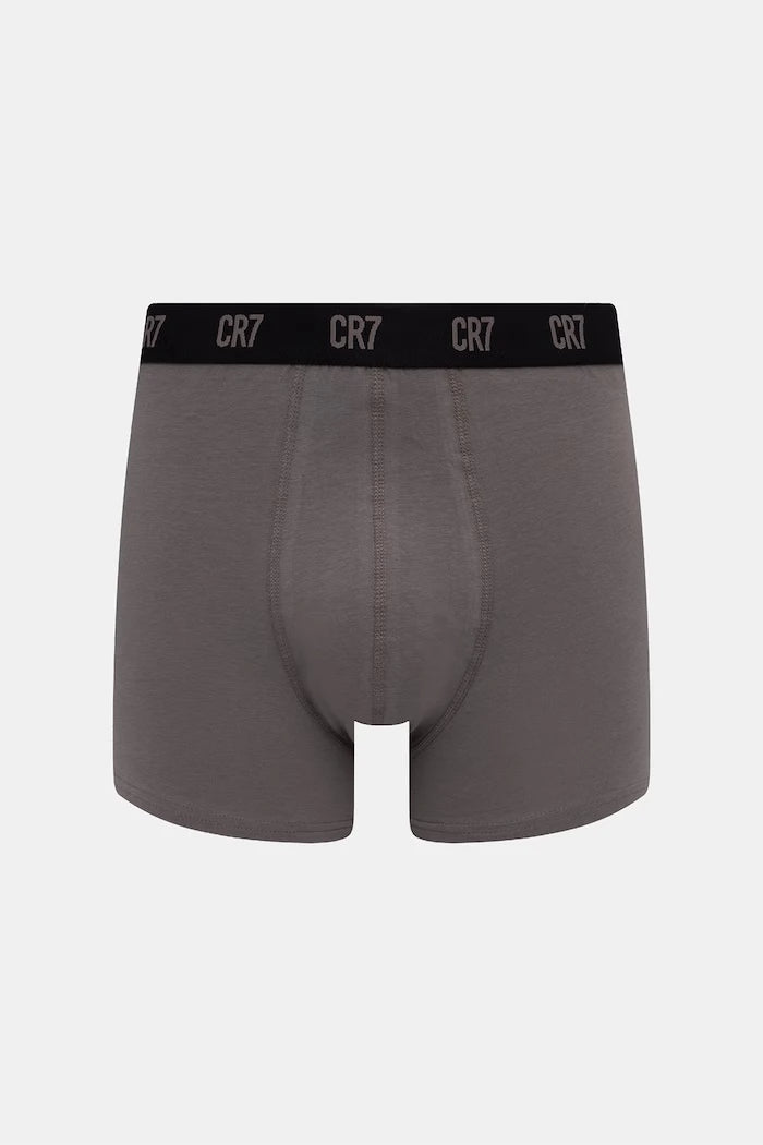 CR7 Cristiano Ronaldo Erkek Pamuk Elastan Dar Kesim Boxer 3'lü