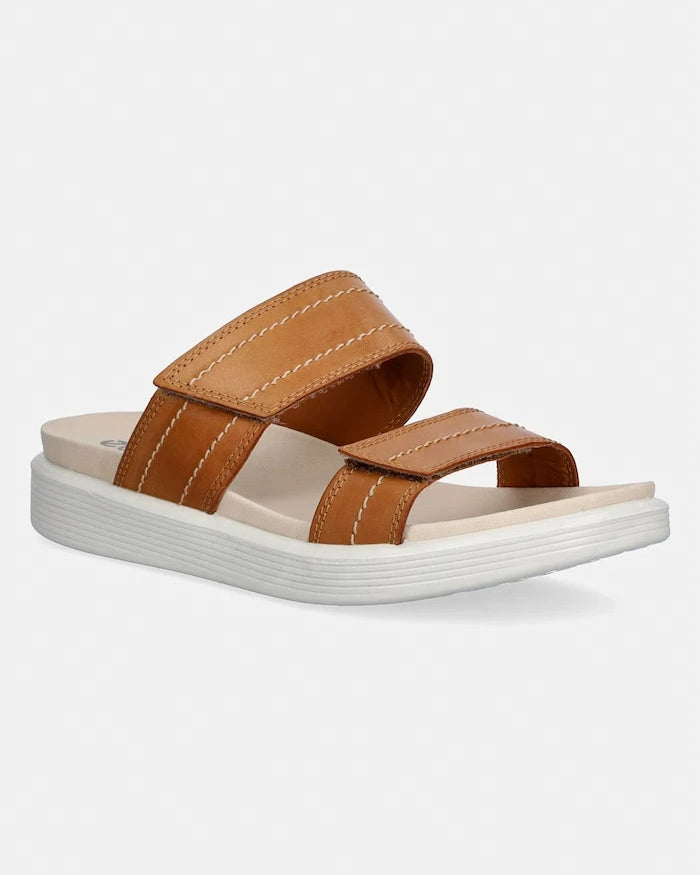 Ecco Soft Sandal W Deri Terlik