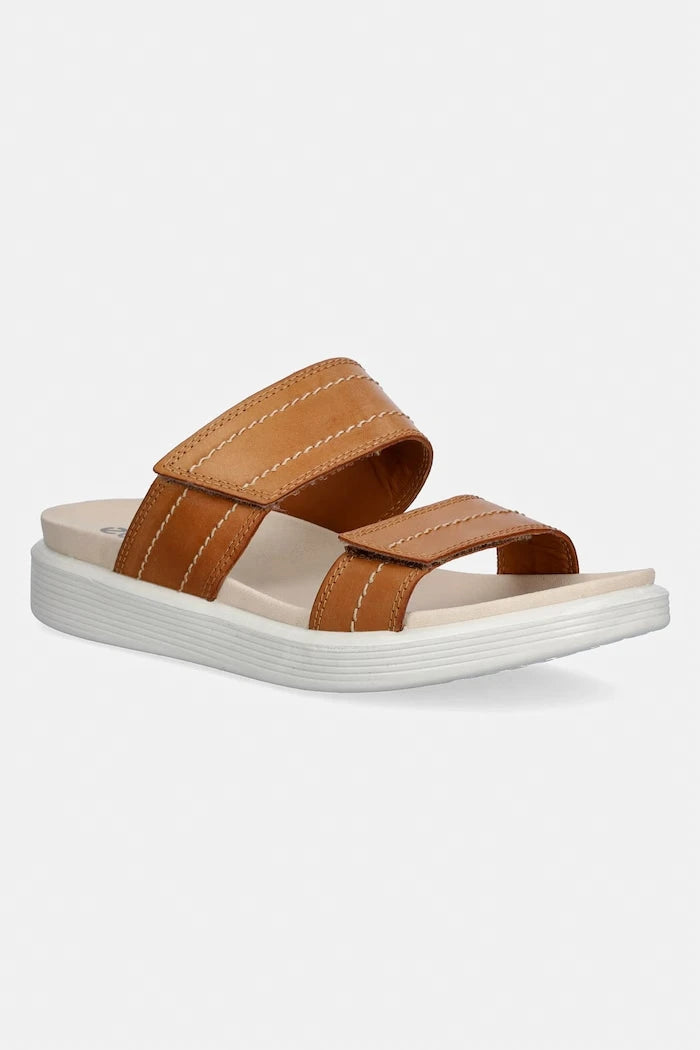 Ecco Soft Sandal W Deri Terlik
