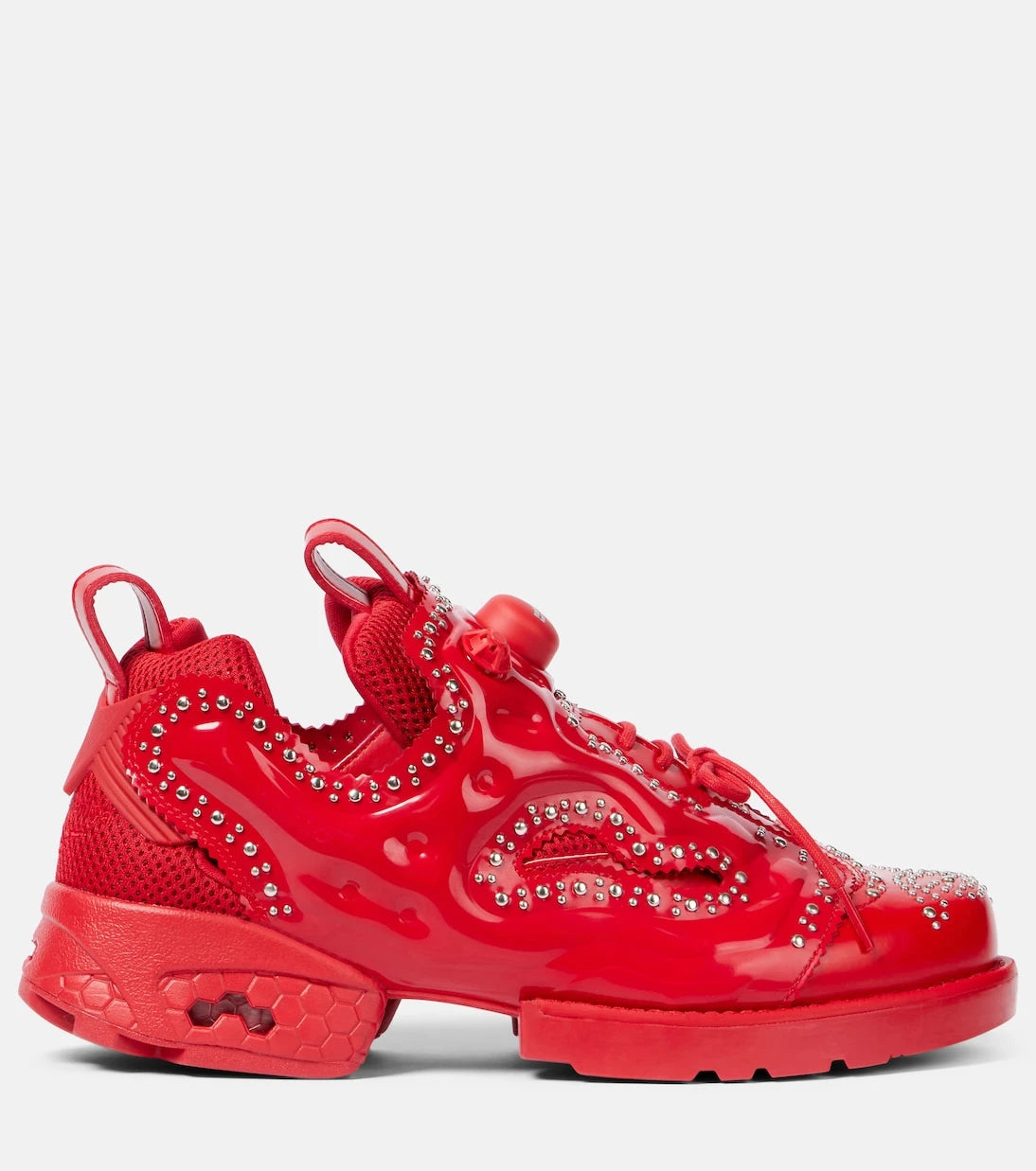 Noir Kei Ninomiya - x Reebok studded brogue sneakers