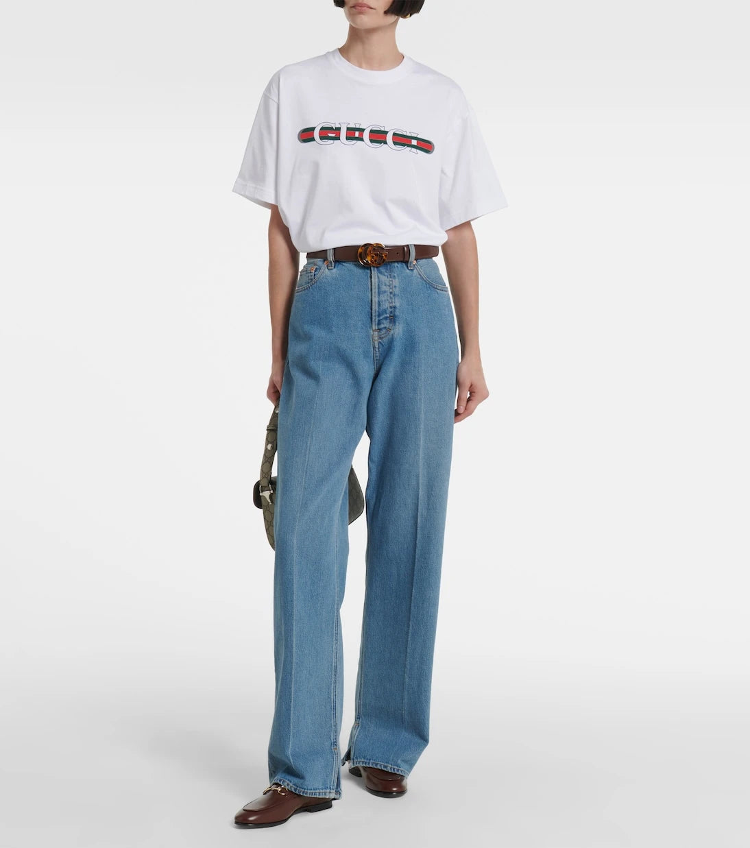 Gucci - Jordaan Horsebit leather loafers