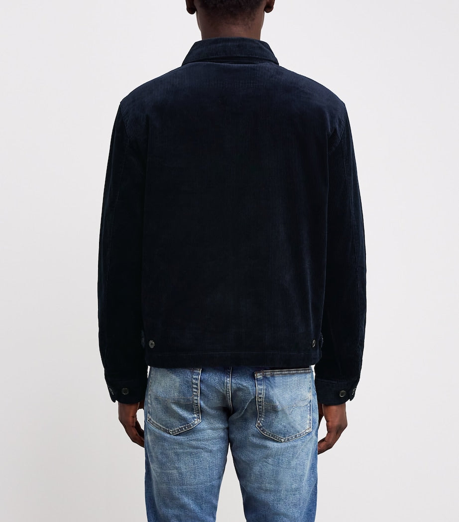 Polo Ralph Lauren Navy Cotton Corduroy Wynton Jacket