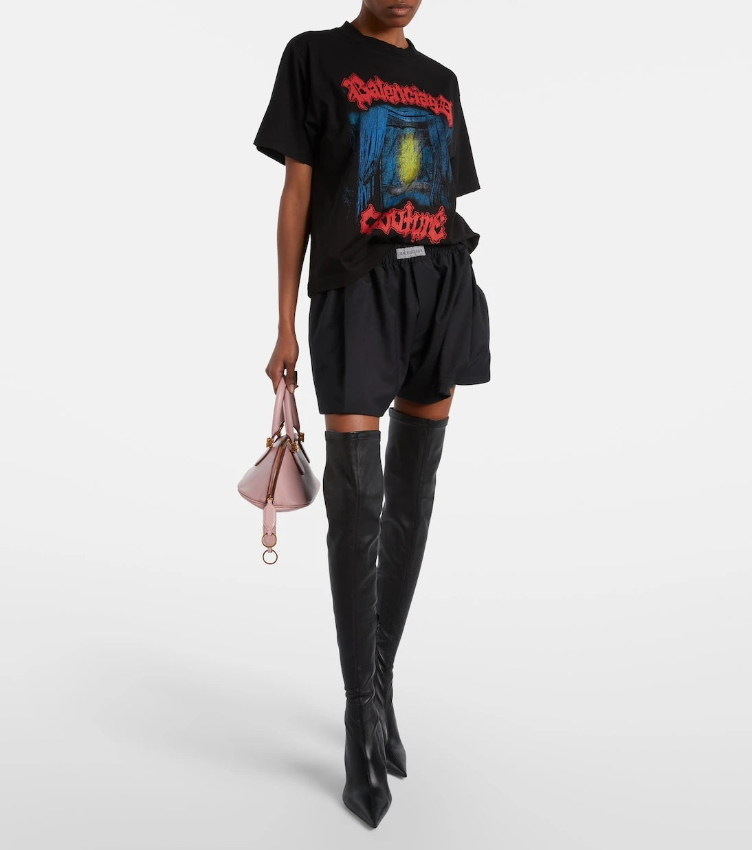 Balenciaga - Bolero Mini leather top-handle bag