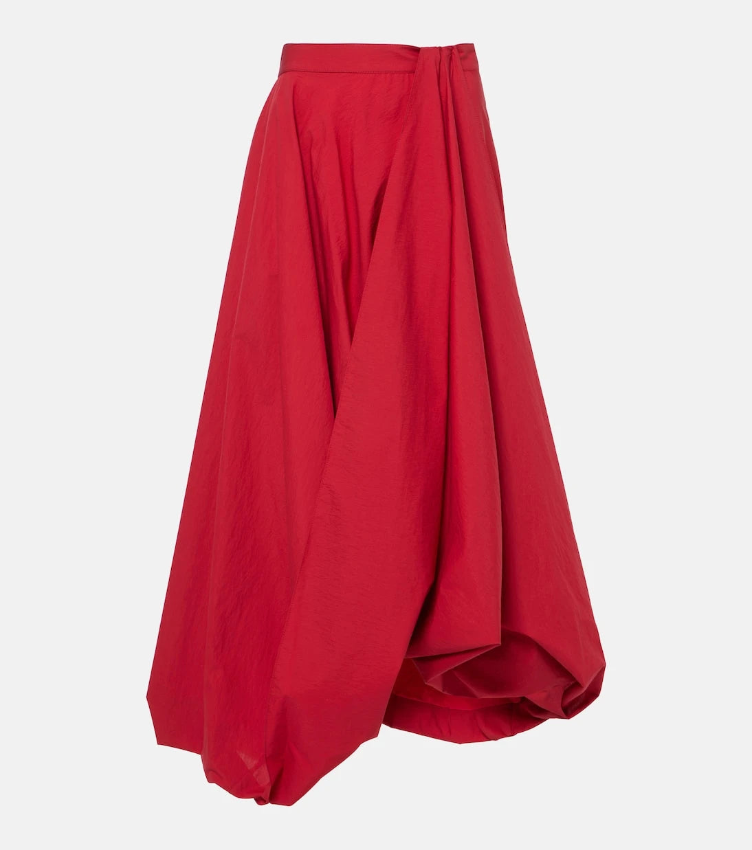Brunello Cucinelli - Cotton-blend midi skirt