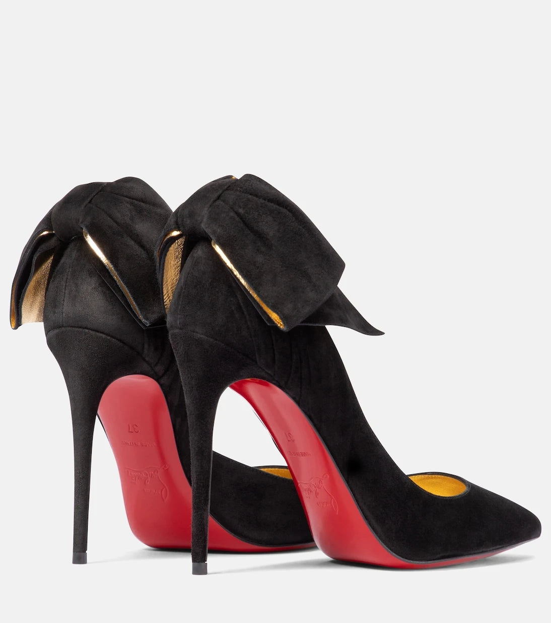 Christian Louboutin - Rabakate 100 suede pumps