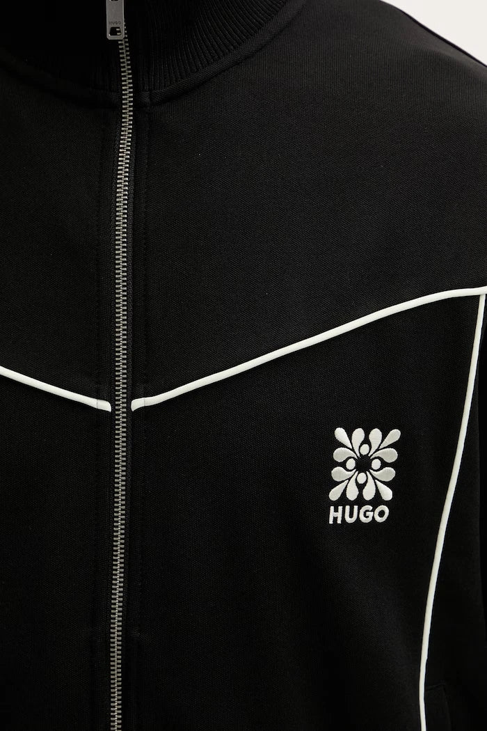 HUGO pamuklu erkek sweatshirt Darynt