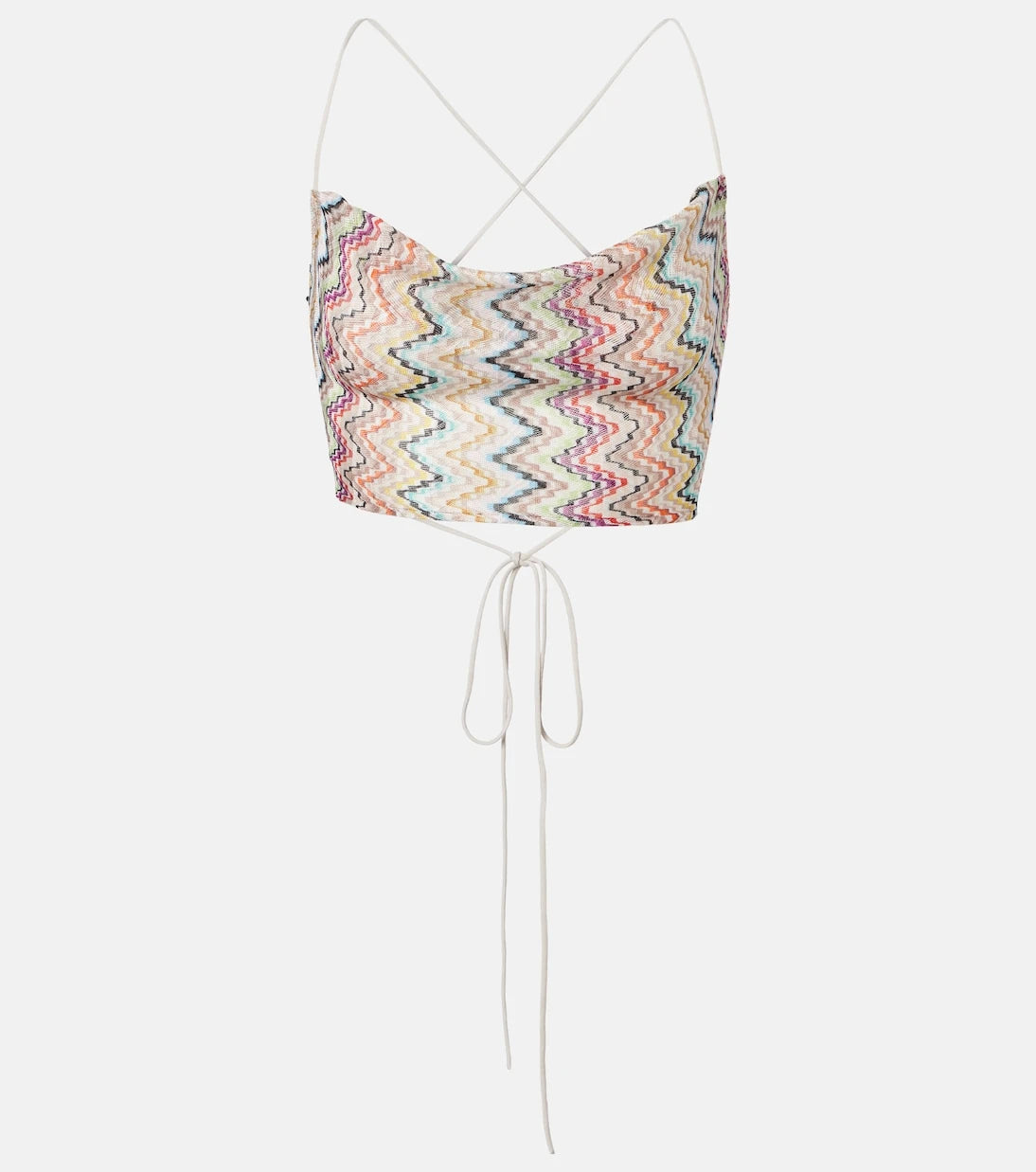Missoni - Zigzag crop top