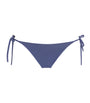 Blue Side-Tie Malou Bikini Bottoms