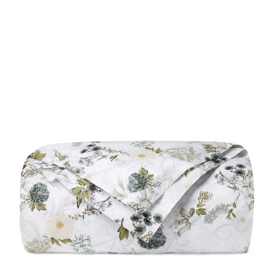 Sferra Cotton Percale Incanto Super King Duvet Cover (260cm x 220cm)