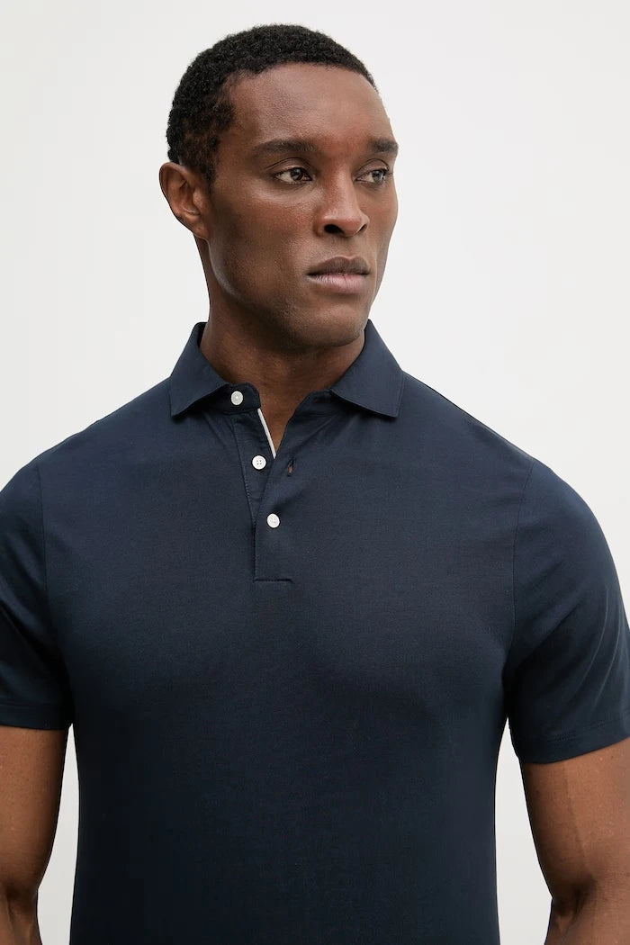 Hackett London Yakalı Pamuklu Tişört