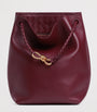 Bottega Veneta Red Leather Andiamo Bucket Bag