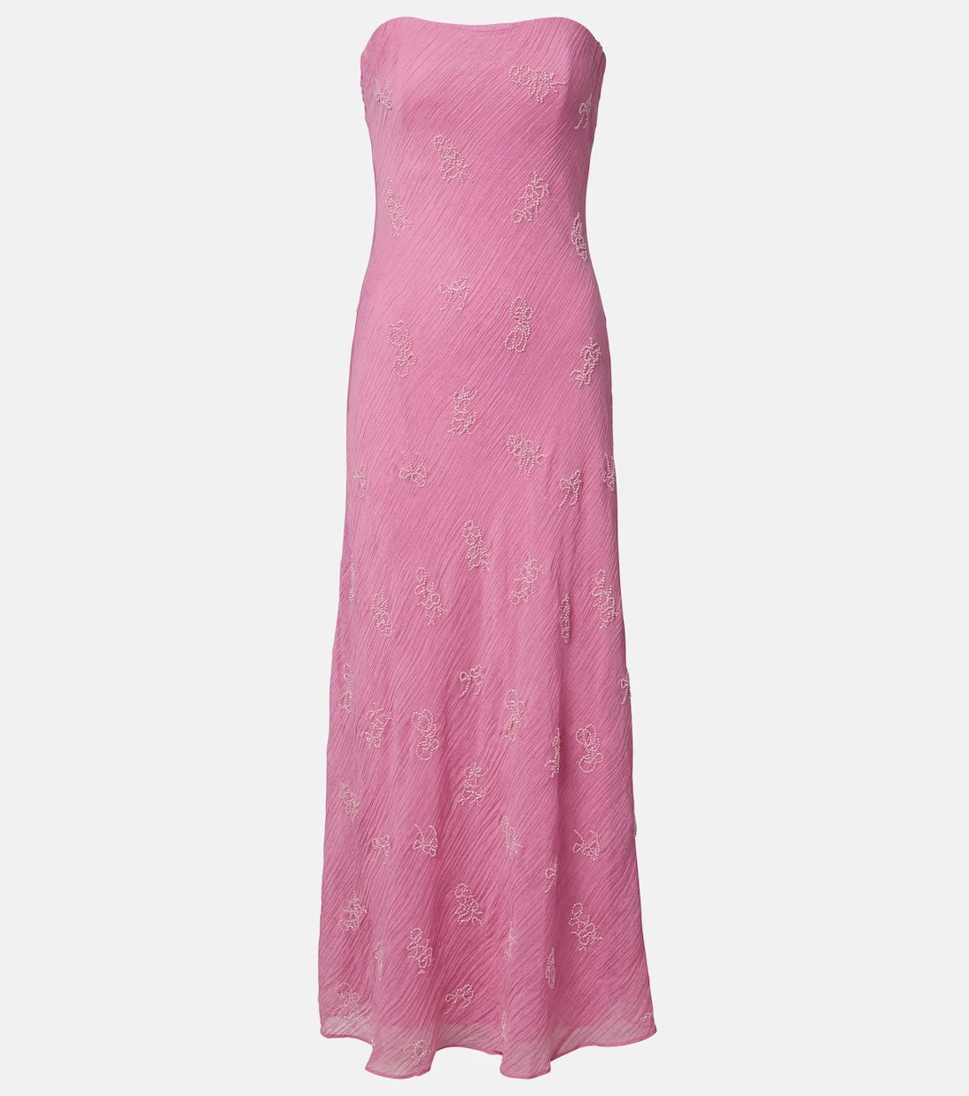 Staud - Cassie beaded organza maxi dress