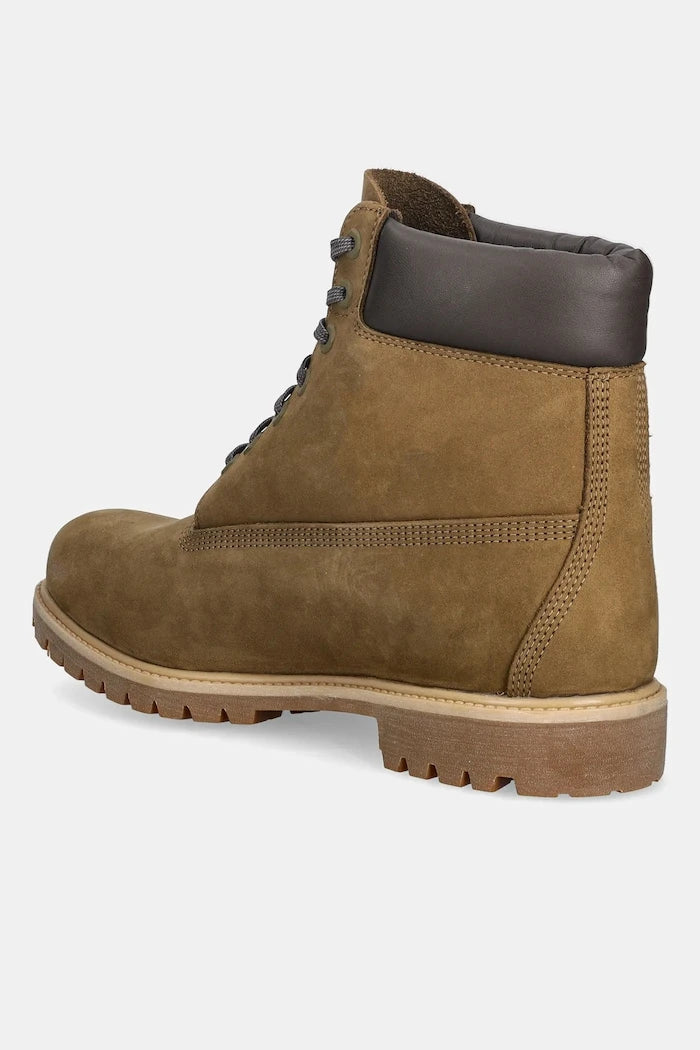 Timberland Premium 6 Inch Lace Up Waterproof Nubuk Outdoor Botları