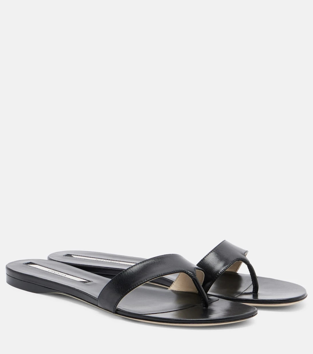 Christen - Helix leather thong sandals