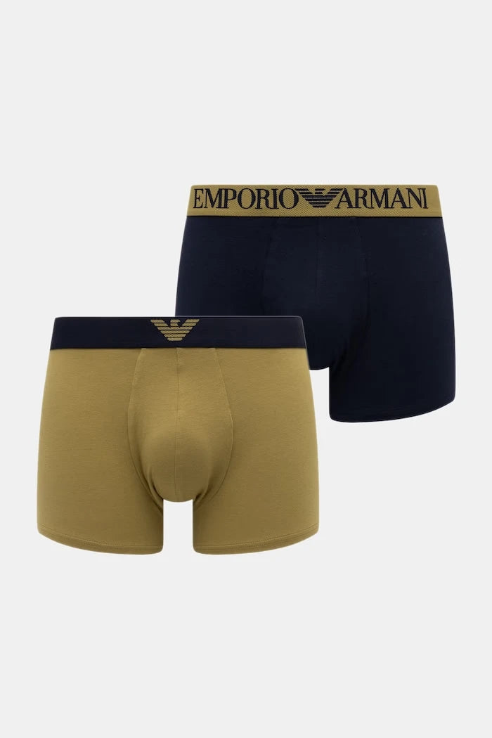 Emporio Armani Underwear Erkek Pamuklu Elastan Dar Bokser