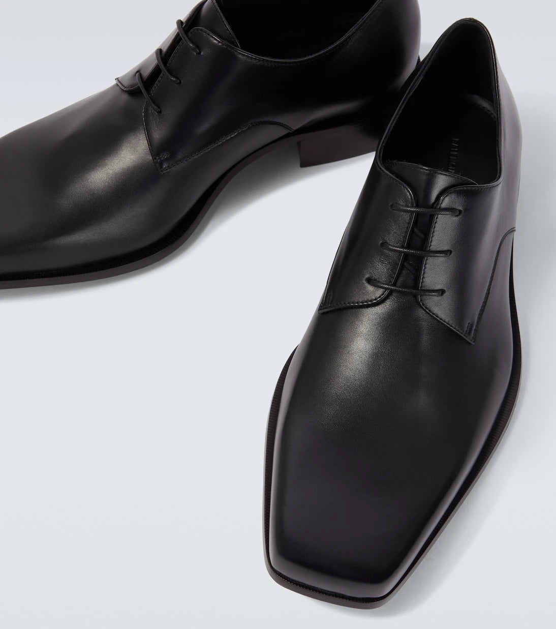 Balenciaga - Concorde leather Derby shoes