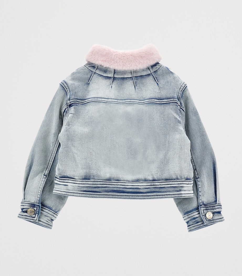 Denim Embellished Jacket (2-12 Years)