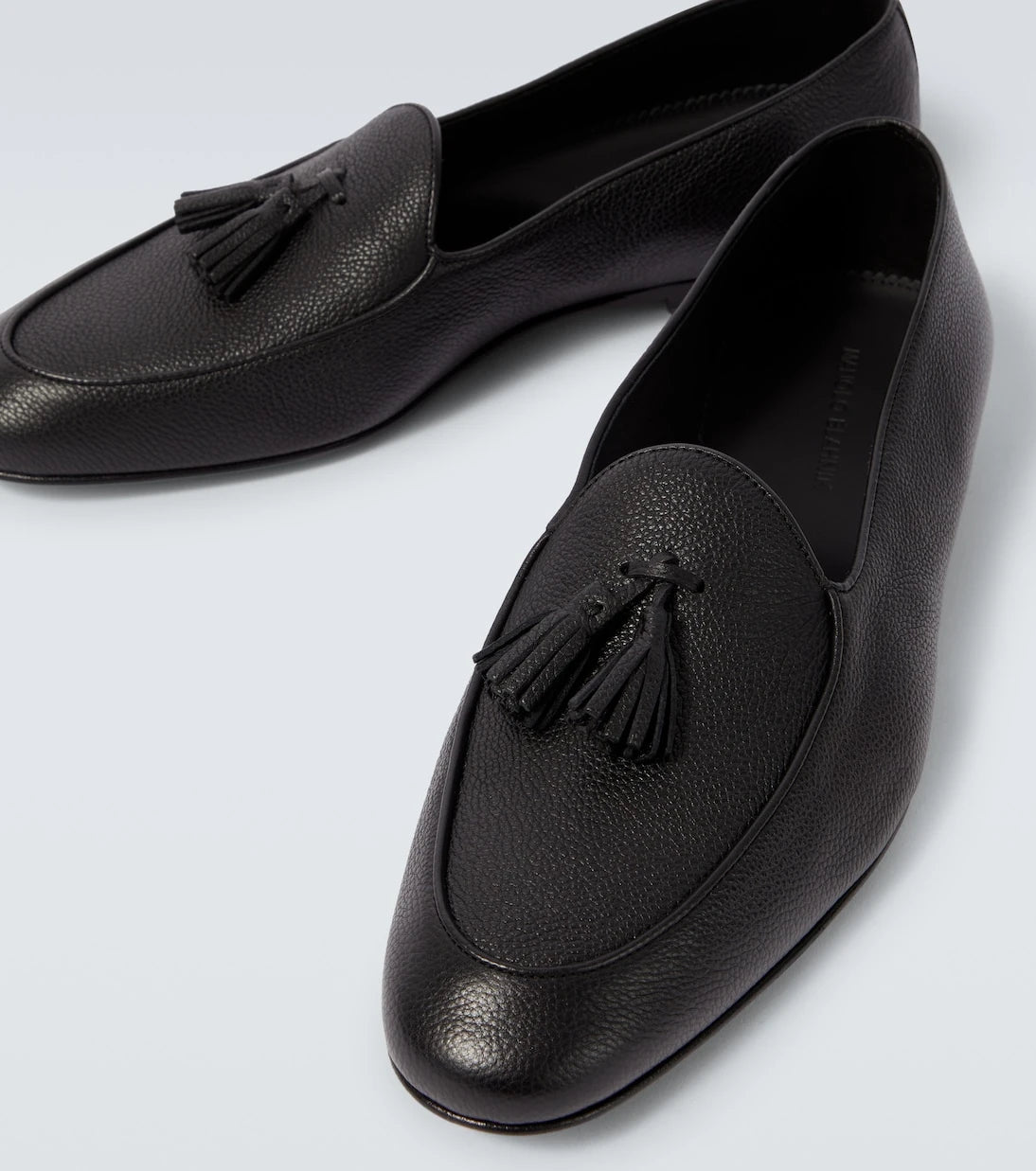 Manolo Blahnik - Lennox leather loafers