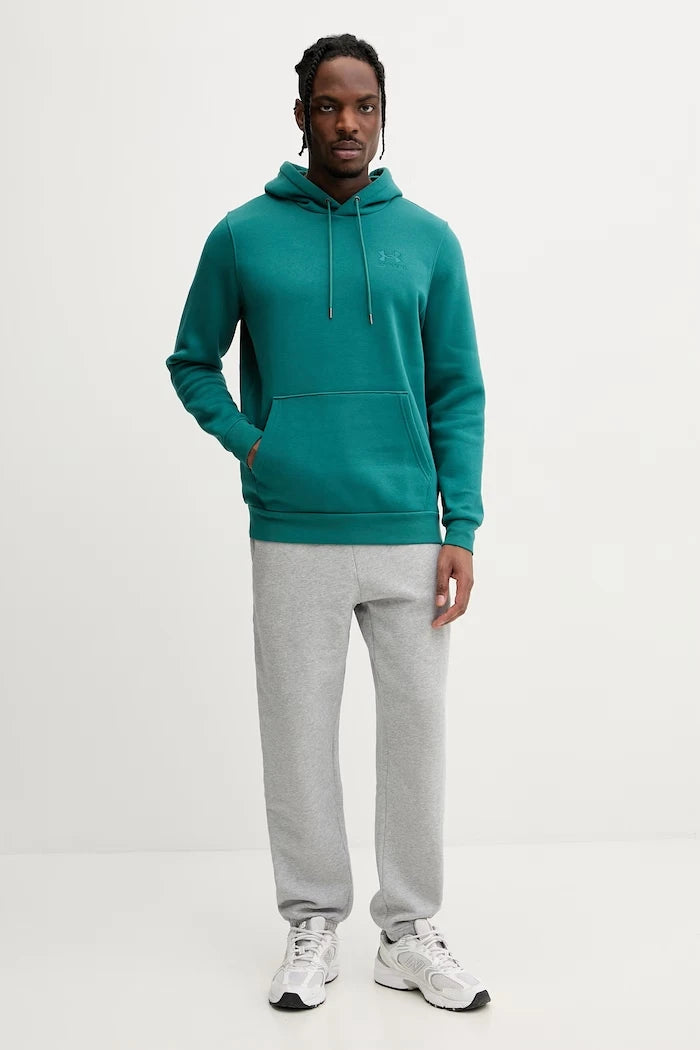 Under Armour erkek pamuklu kapüşonlu sweatshirt Essential Fleece