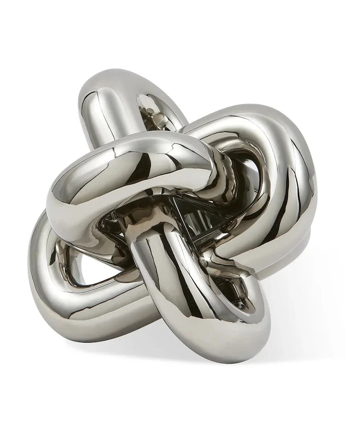 Dekoratif figür POLSPOTTEN moving silver 26 x 24 x 19 cm