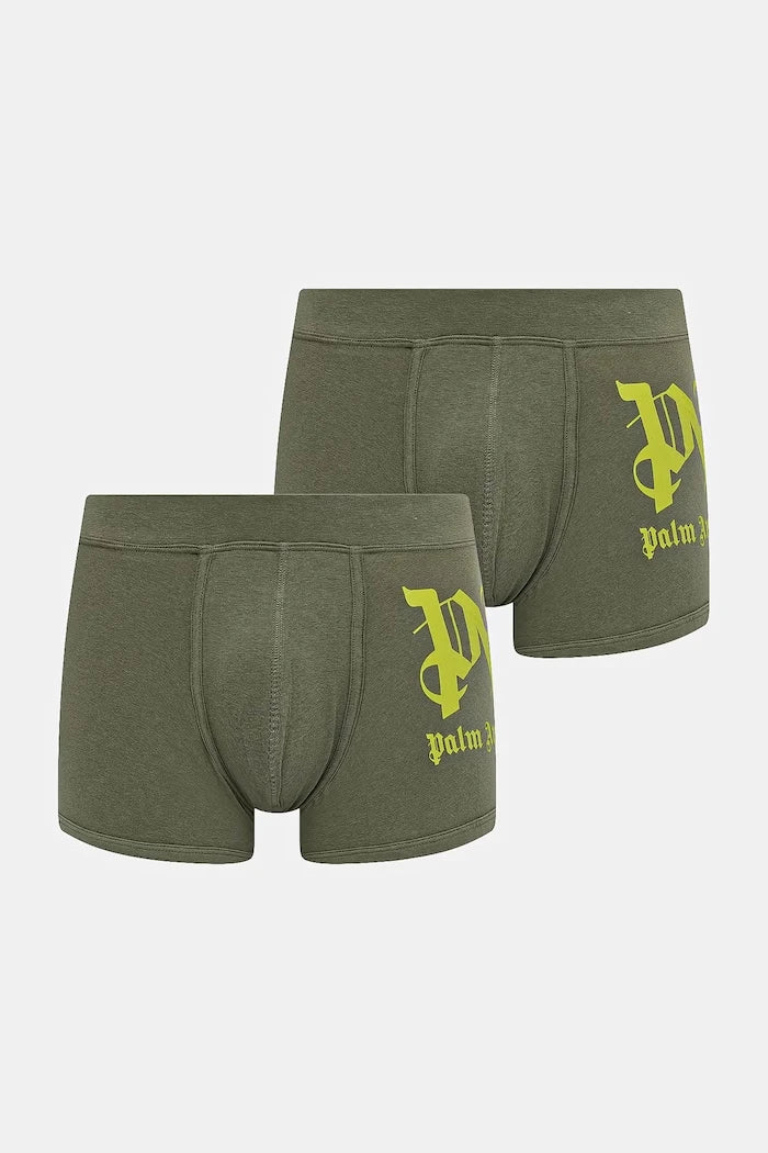 Palm Angels erkek pamuklu dar boxer 2'li