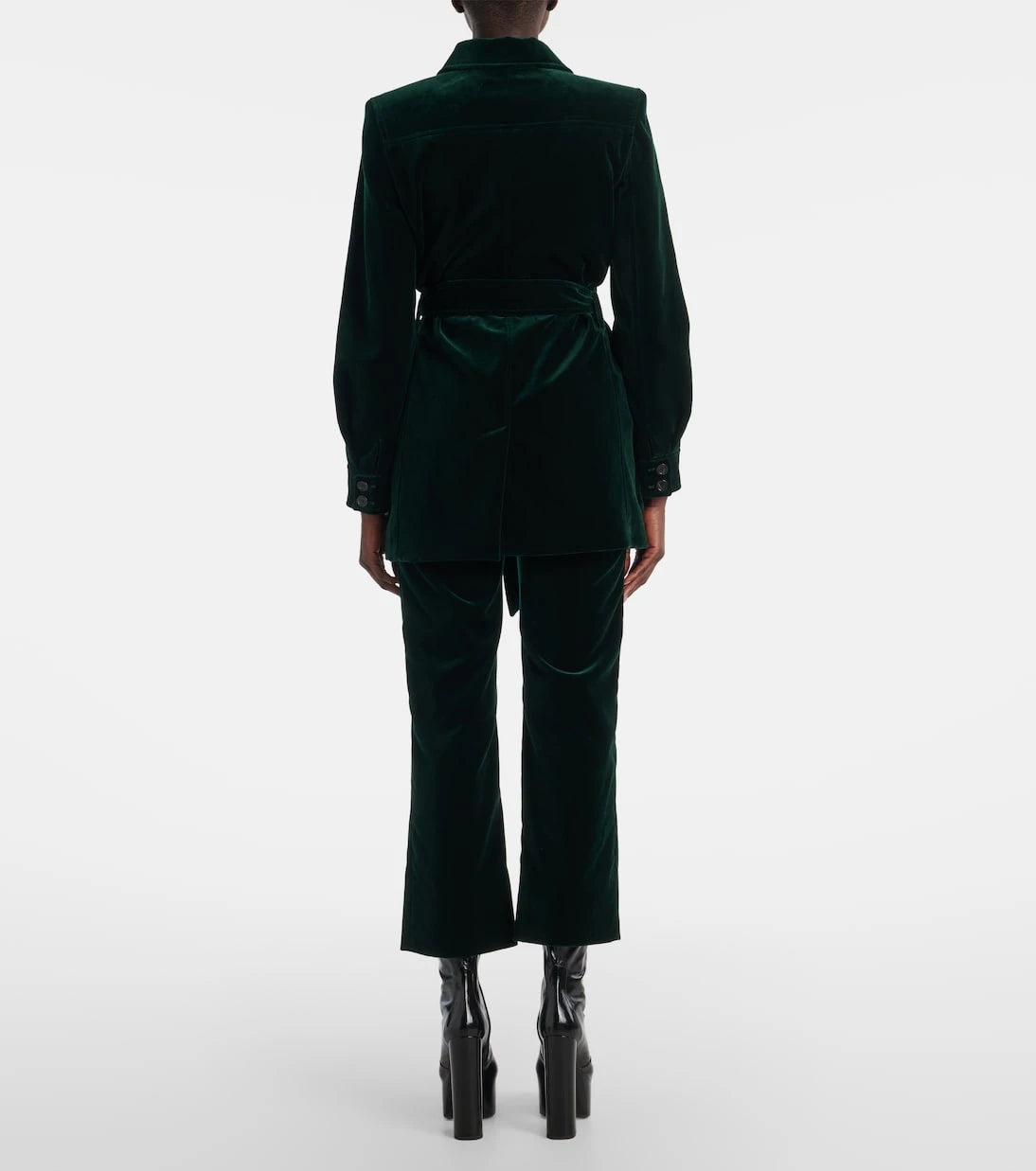 Saint Laurent - Saharienne cotton velvet jacket