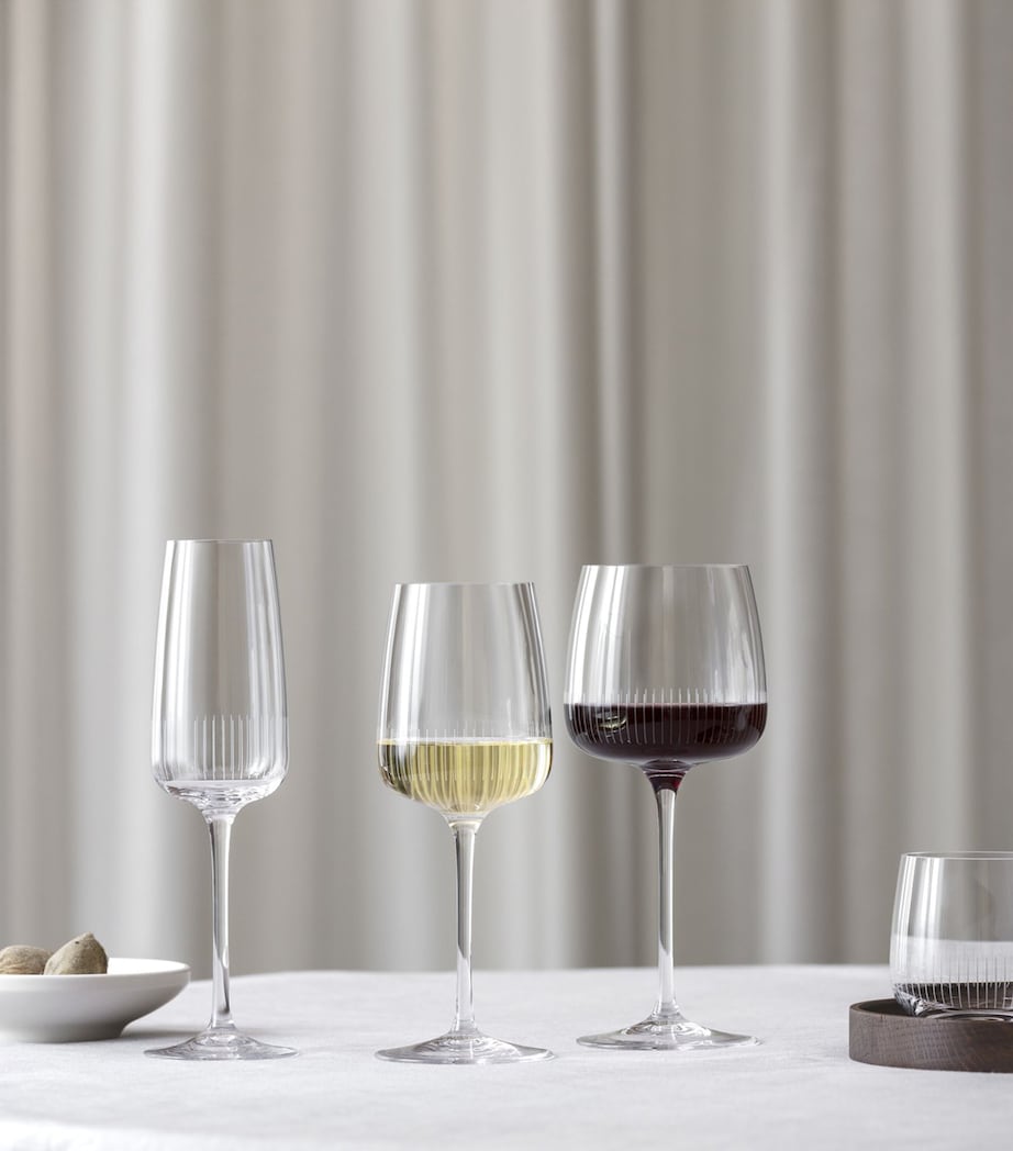 Set of 4 Crystal Afina Red Wine Glasses (200ml)