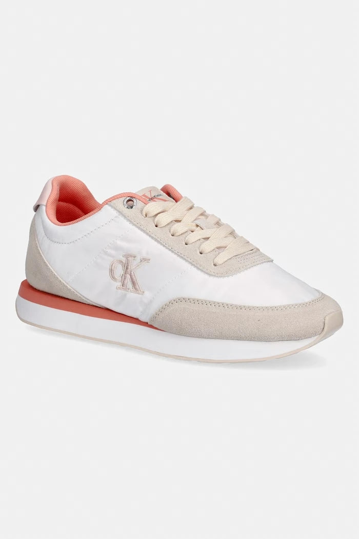 Calvin Klein RETRO RUNNER LACE UP NYLON MG kadın sneaker