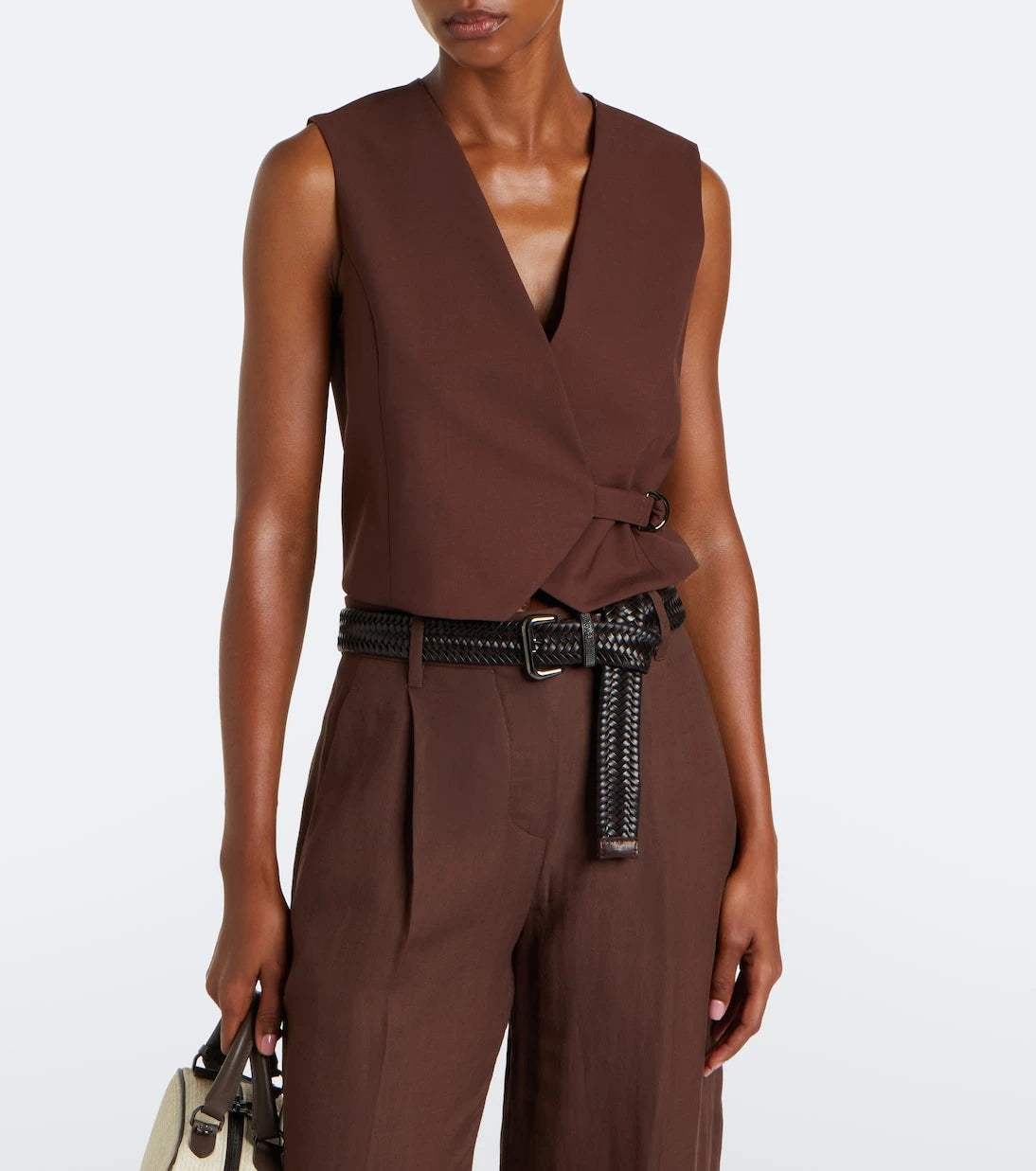 Brunello Cucinelli - Monili wool-blend vest