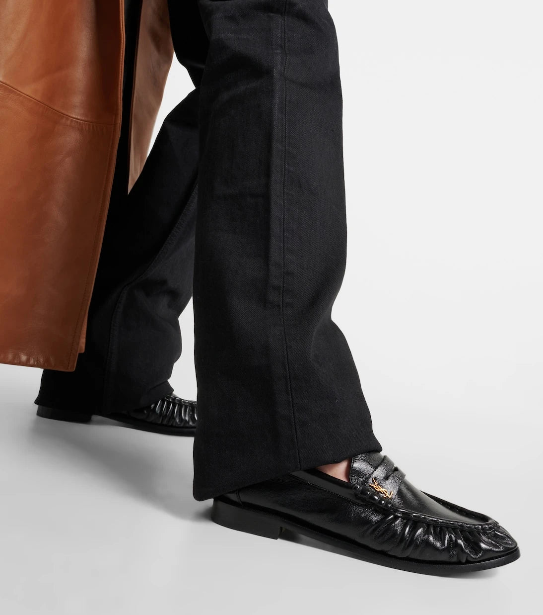 Saint Laurent - Le Loafer leather loafers