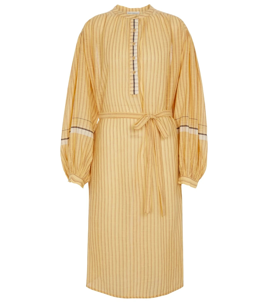Ulla Johnson - Rabea striped cotton midi dress